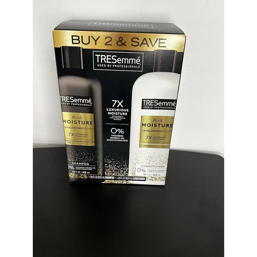 TRESemme Shampoo & Conditioner 28oz‎ Complete Moisture 2 Pack NEW